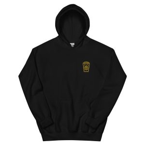 Unisex Hoodie (gold patch)