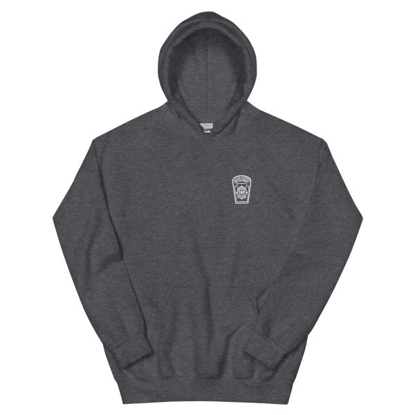 Unisex Hoodie (white patch) - Image 9