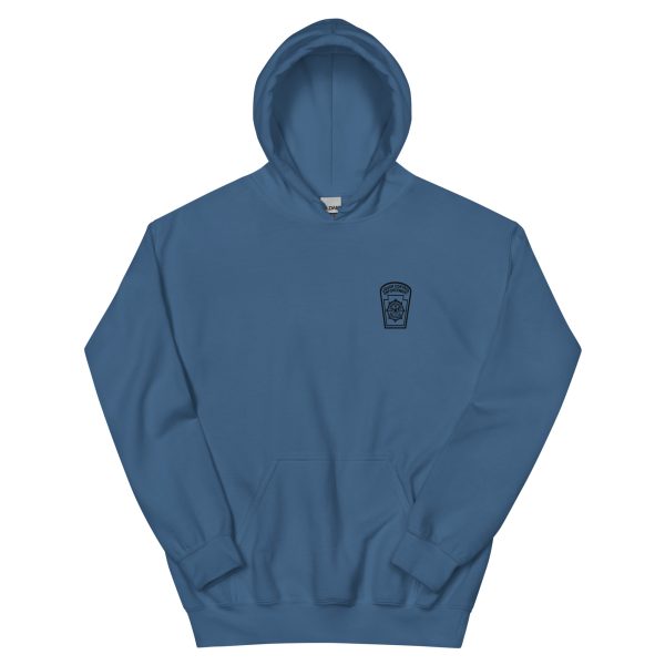 Unisex Hoodie (black patch) - Image 6
