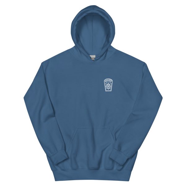 Unisex Hoodie (white patch) - Image 11