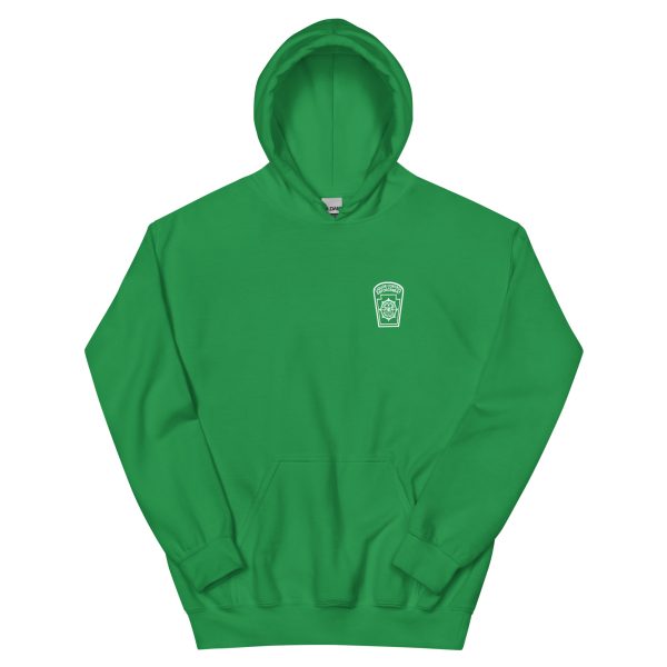 Unisex Hoodie (white patch) - Image 13