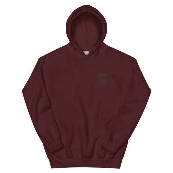 Unisex Hoodie (black patch) - Image 2