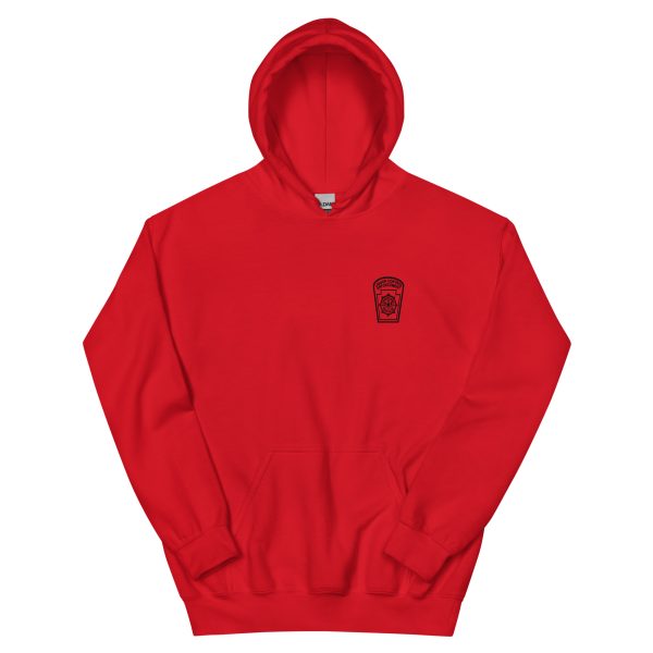 Unisex Hoodie (black patch) - Image 4