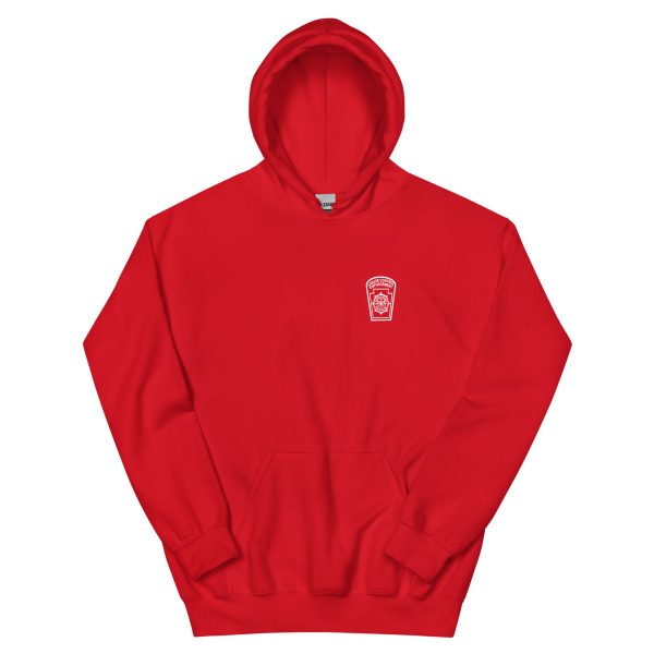 Unisex Hoodie (white patch) - Image 7